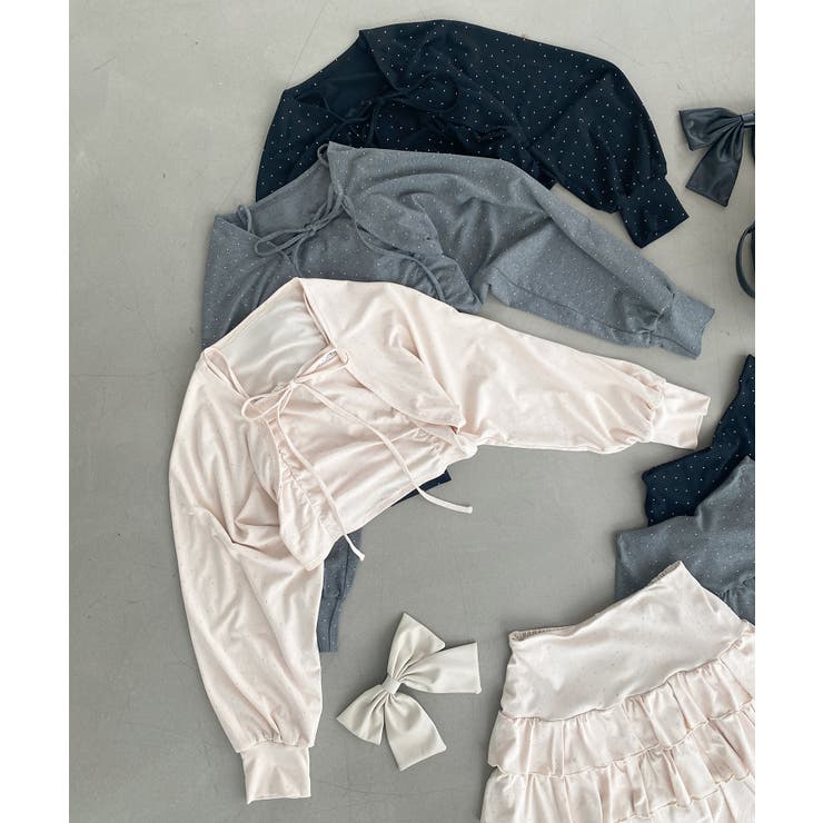 ラインストーンキャミ＆ボレロセット | MAJESTIC LEGON  | 詳細画像28 