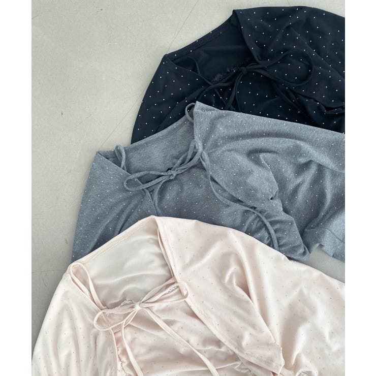 ラインストーンキャミ＆ボレロセット | MAJESTIC LEGON  | 詳細画像29 