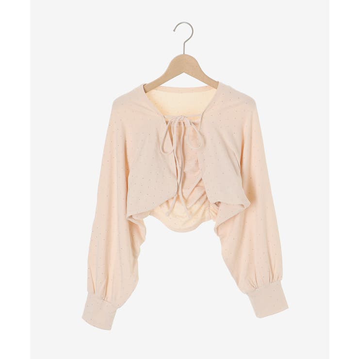 ラインストーンキャミ＆ボレロセット | MAJESTIC LEGON  | 詳細画像32 