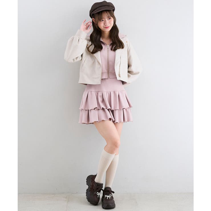 ∞キラキララインストーンショートパーカー | MAJESTIC LEGON  | 詳細画像11 