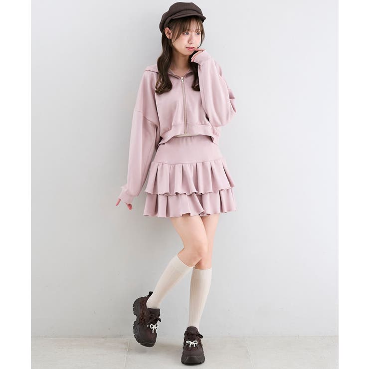 ∞キラキララインストーンショートパーカー | MAJESTIC LEGON  | 詳細画像13 