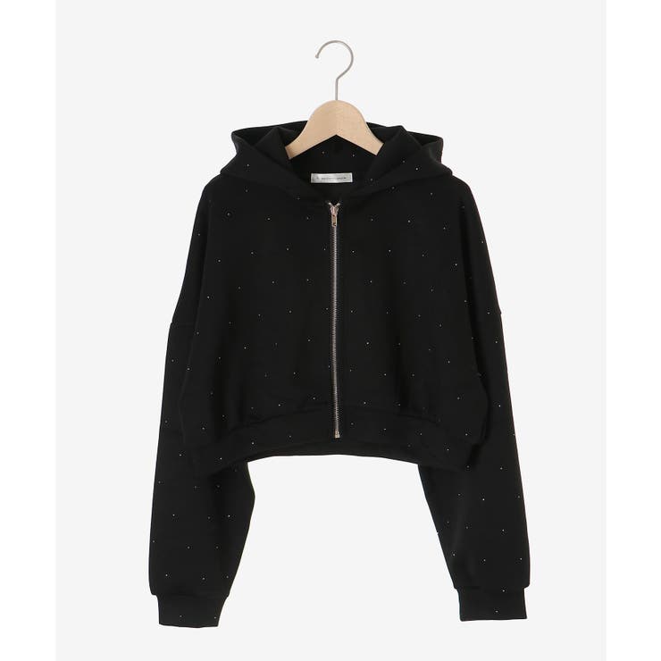 ∞キラキララインストーンショートパーカー | MAJESTIC LEGON  | 詳細画像44 