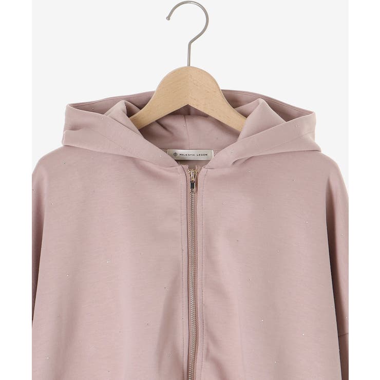 ∞キラキララインストーンショートパーカー | MAJESTIC LEGON  | 詳細画像46 