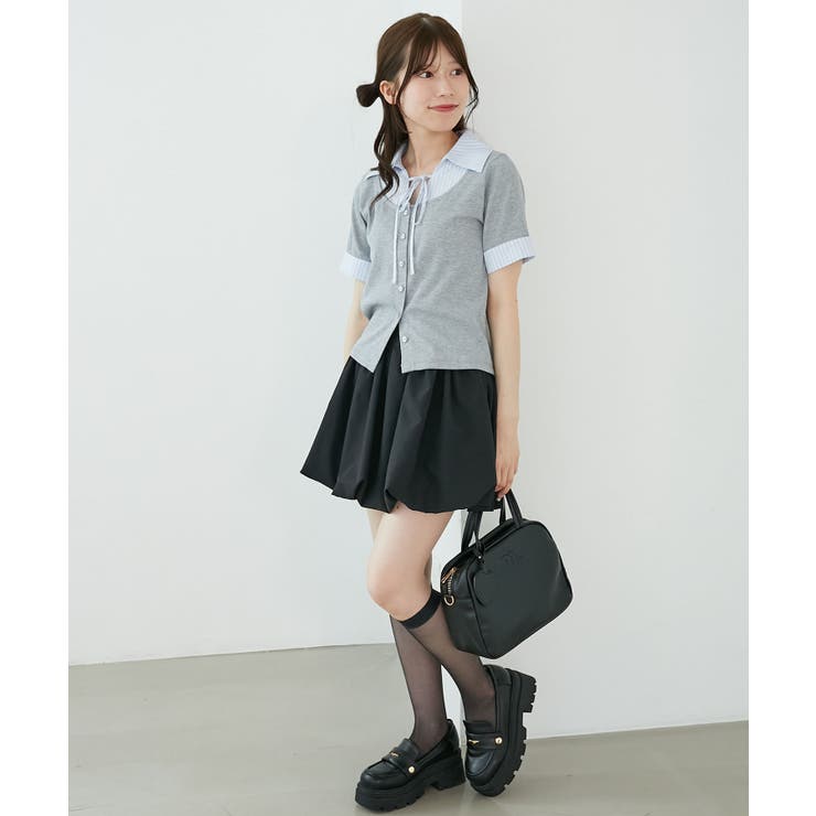 シャツドッキングカットトップス | MAJESTIC LEGON  | 詳細画像10 