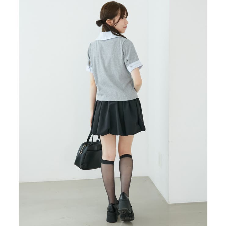 シャツドッキングカットトップス | MAJESTIC LEGON  | 詳細画像11 