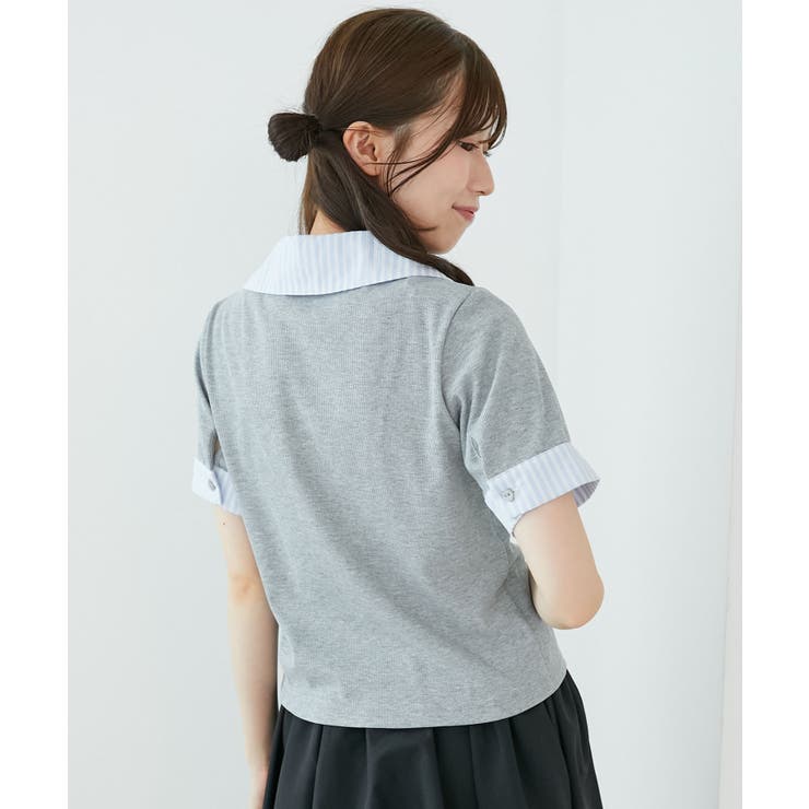 シャツドッキングカットトップス | MAJESTIC LEGON  | 詳細画像14 