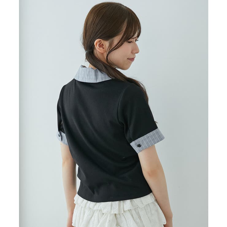 シャツドッキングカットトップス | MAJESTIC LEGON  | 詳細画像21 