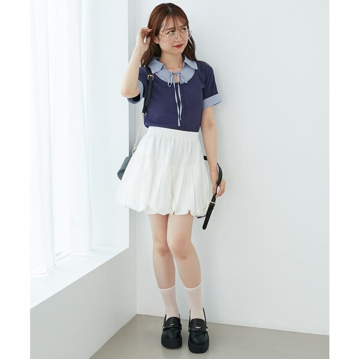 シャツドッキングカットトップス | MAJESTIC LEGON  | 詳細画像23 