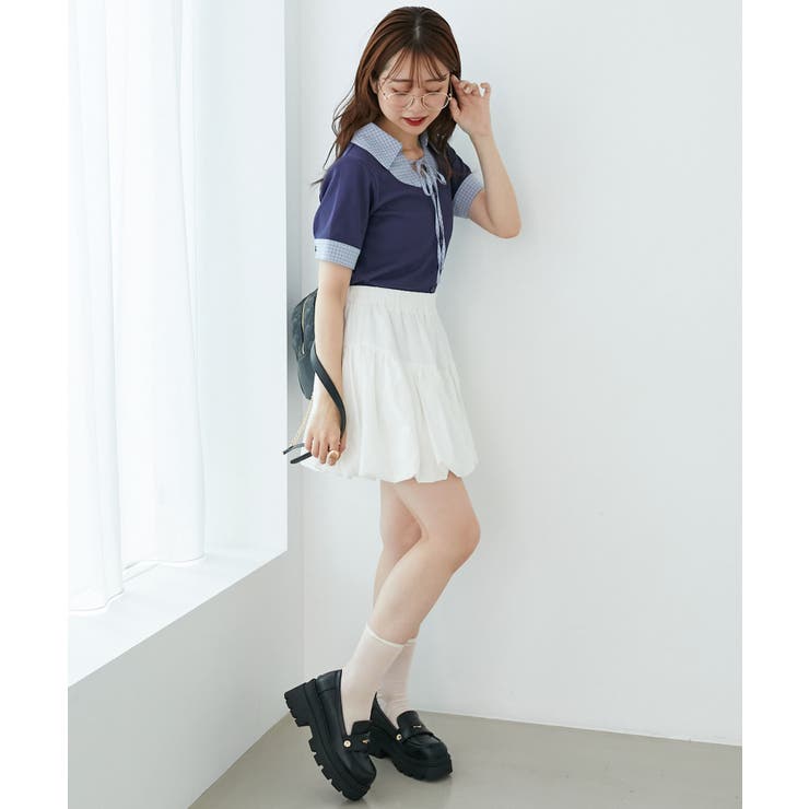 シャツドッキングカットトップス | MAJESTIC LEGON  | 詳細画像24 