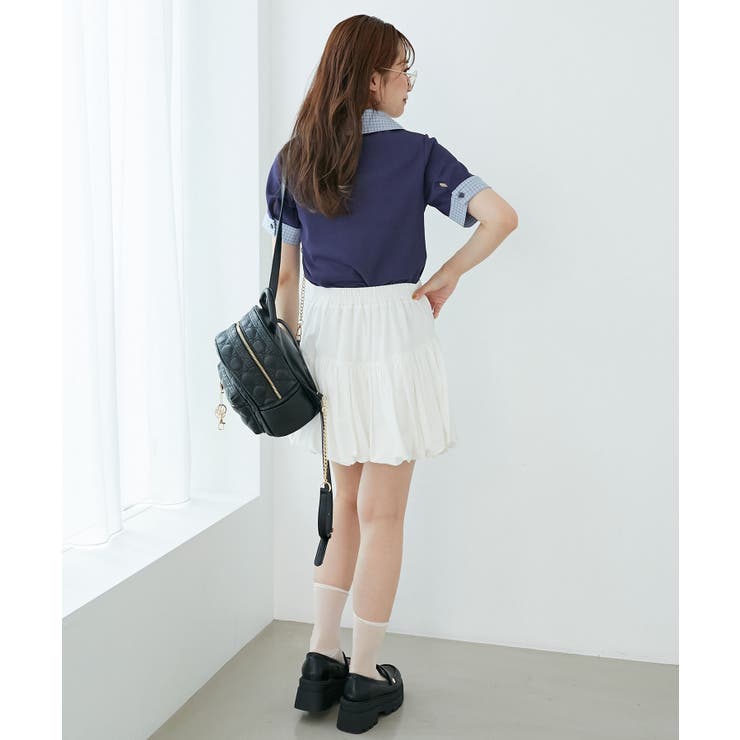 シャツドッキングカットトップス | MAJESTIC LEGON  | 詳細画像25 