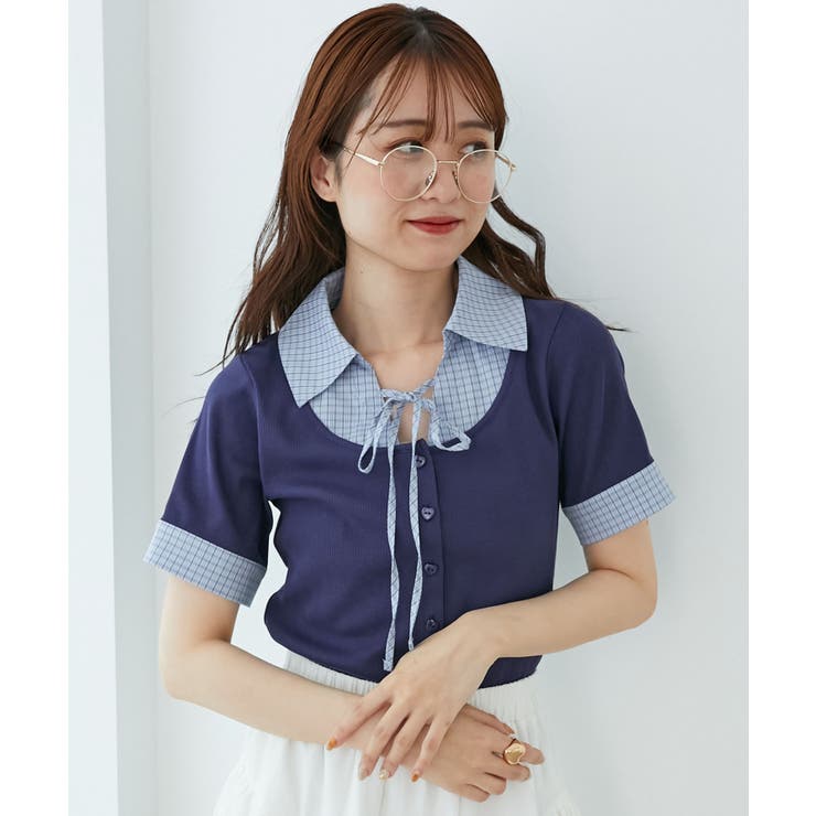 シャツドッキングカットトップス | MAJESTIC LEGON  | 詳細画像26 