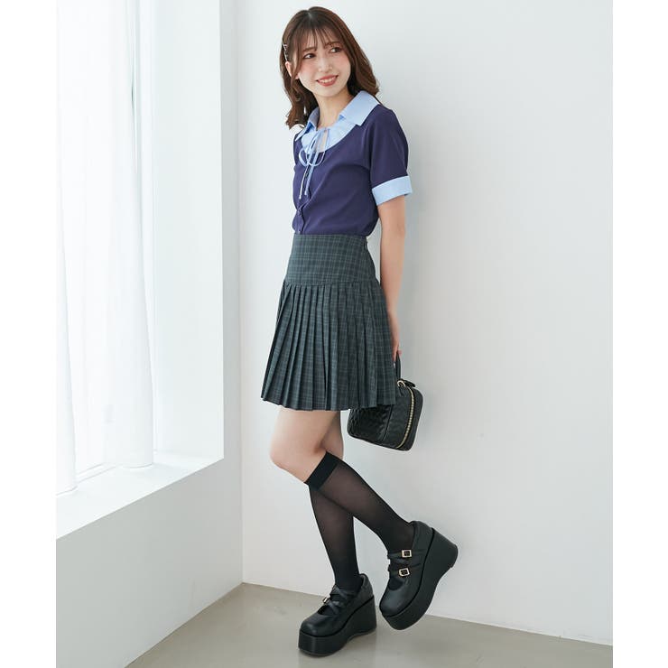 シャツドッキングカットトップス | MAJESTIC LEGON  | 詳細画像32 