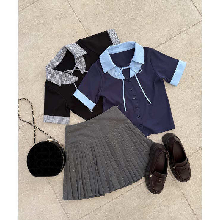 シャツドッキングカットトップス | MAJESTIC LEGON  | 詳細画像39 