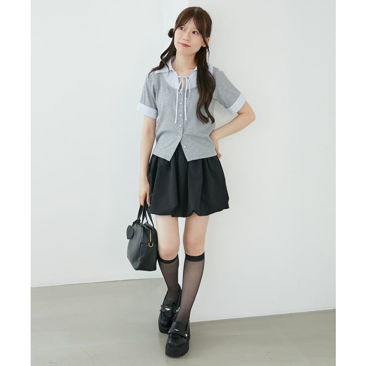 シャツドッキングカットトップス | MAJESTIC LEGON  | 詳細画像9 