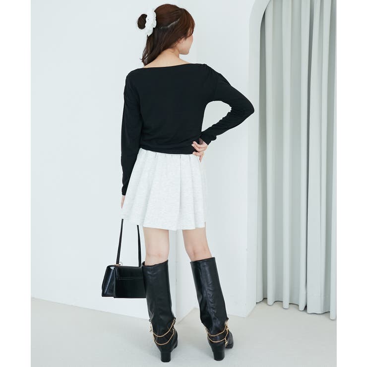 バイカラーチェックトップス | MAJESTIC LEGON  | 詳細画像18 