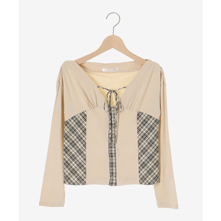 バイカラーチェックトップス | MAJESTIC LEGON  | 詳細画像26 