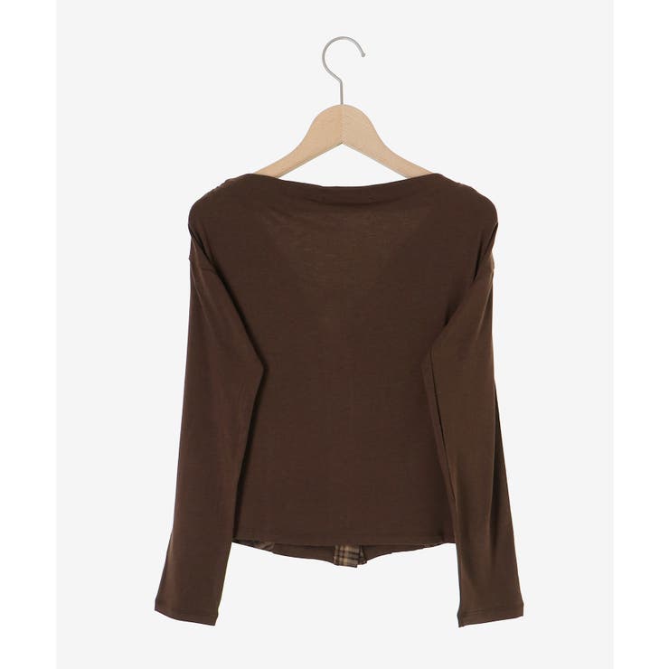 バイカラーチェックトップス | MAJESTIC LEGON  | 詳細画像29 