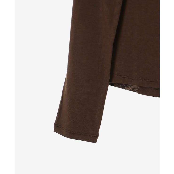 バイカラーチェックトップス | MAJESTIC LEGON  | 詳細画像31 