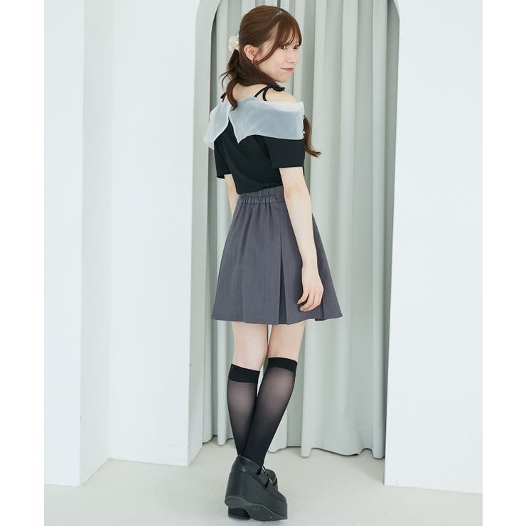 キラキラビジューオフショルトップス | MAJESTIC LEGON  | 詳細画像18 