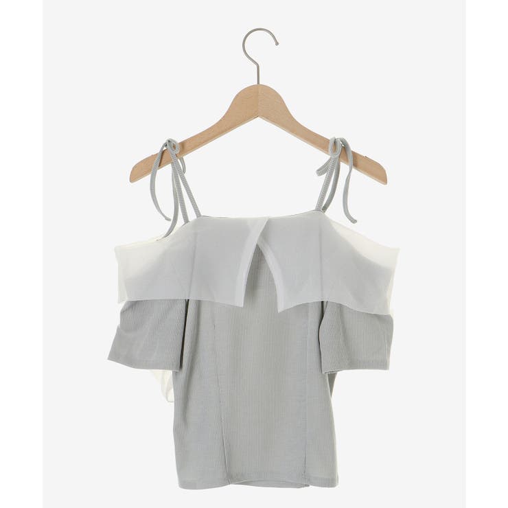 キラキラビジューオフショルトップス | MAJESTIC LEGON  | 詳細画像27 