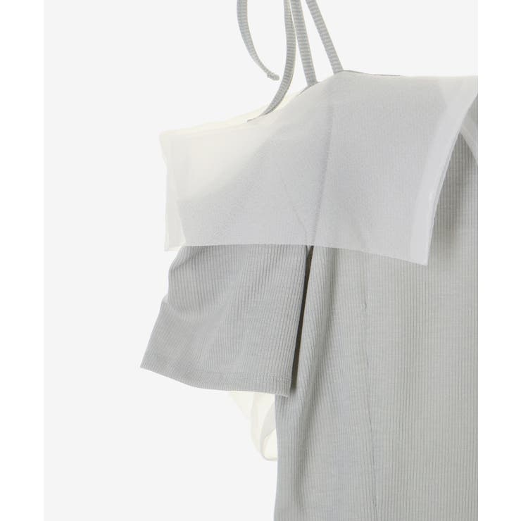 キラキラビジューオフショルトップス | MAJESTIC LEGON  | 詳細画像29 