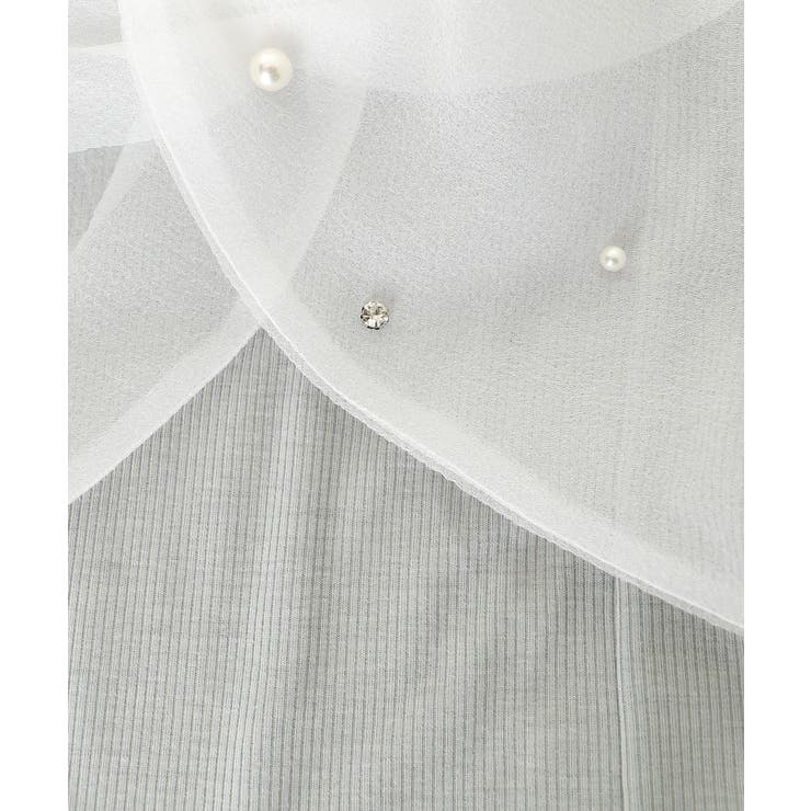 キラキラビジューオフショルトップス | MAJESTIC LEGON  | 詳細画像30 