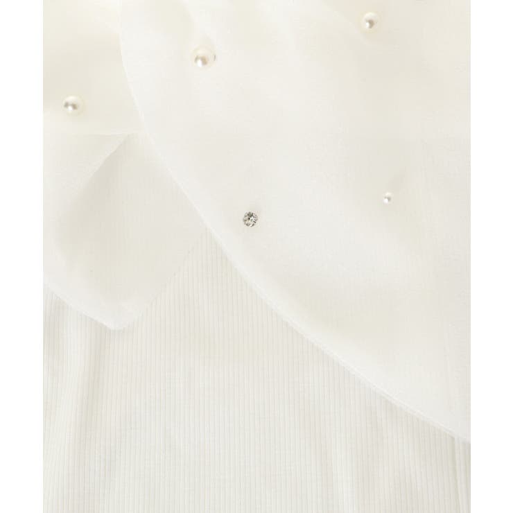 キラキラビジューオフショルトップス | MAJESTIC LEGON  | 詳細画像31 