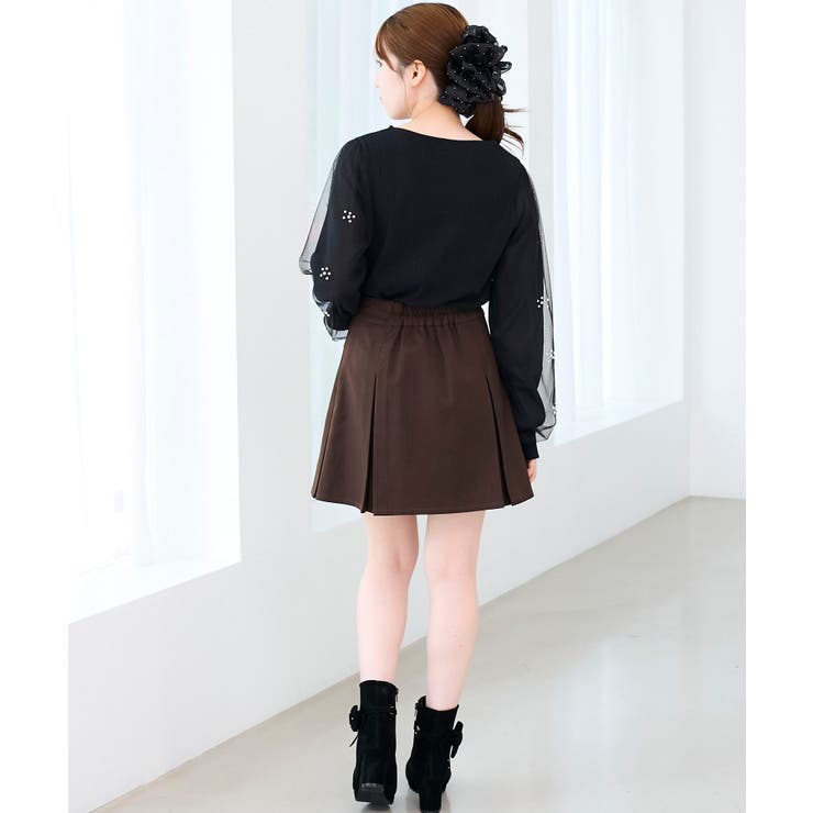 パールチュールスリーブ長袖トップス | MAJESTIC LEGON  | 詳細画像32 