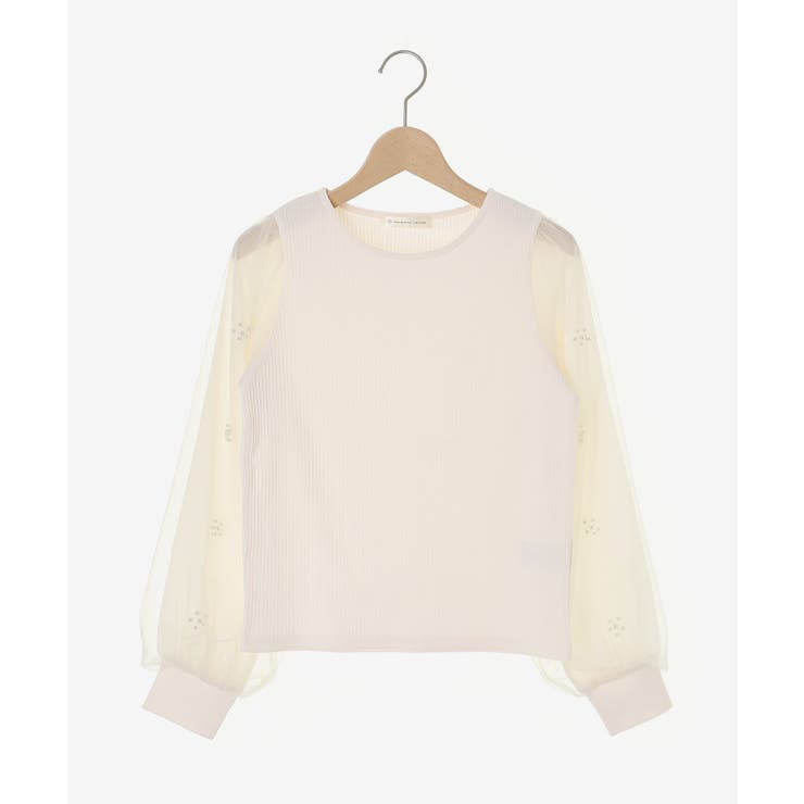 パールチュールスリーブ長袖トップス | MAJESTIC LEGON  | 詳細画像36 