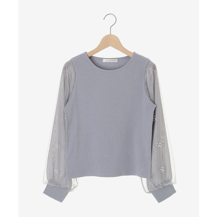 パールチュールスリーブ長袖トップス | MAJESTIC LEGON  | 詳細画像37 