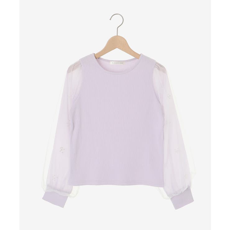 パールチュールスリーブ長袖トップス | MAJESTIC LEGON  | 詳細画像38 