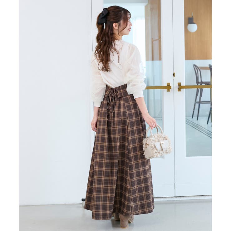 パールチュールスリーブ長袖トップス | MAJESTIC LEGON  | 詳細画像4 