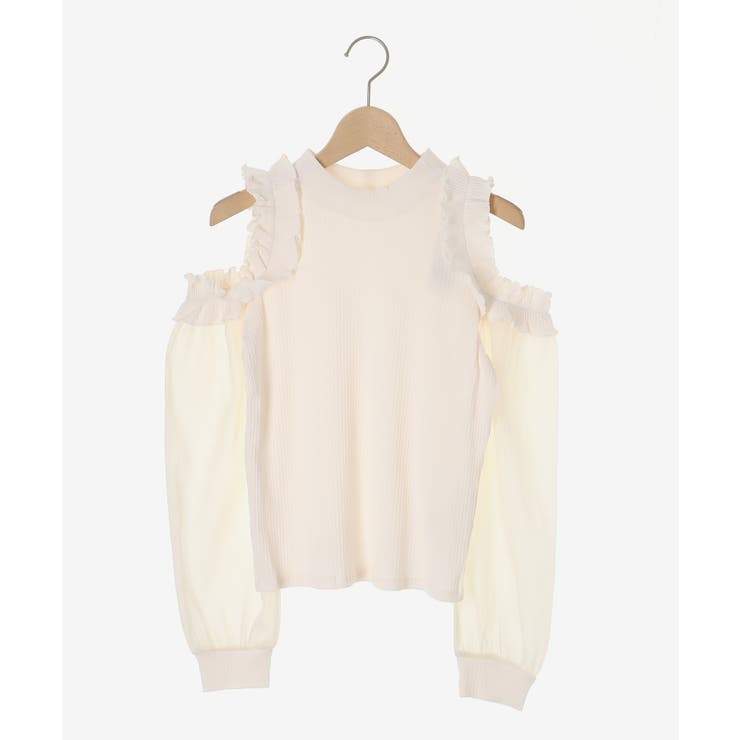 オープンショルダーフリルカットトップス | MAJESTIC LEGON  | 詳細画像23 