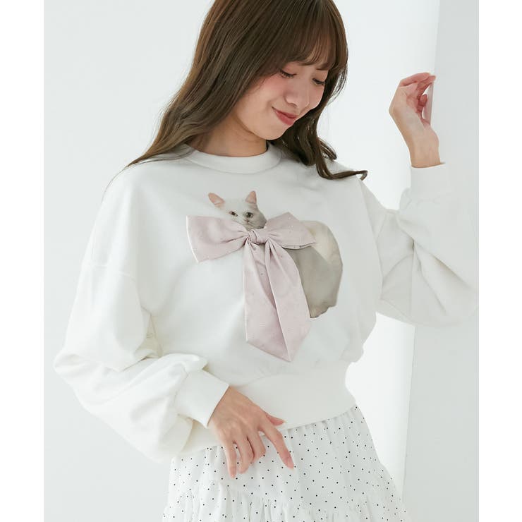 Lady catスウェット | MAJESTIC LEGON  | 詳細画像13 