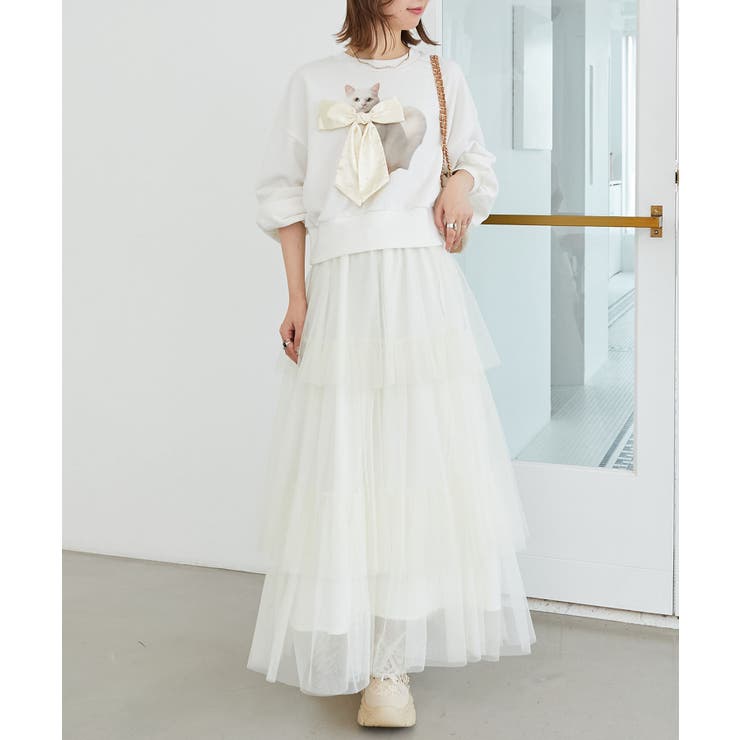 Lady catスウェット | MAJESTIC LEGON  | 詳細画像2 