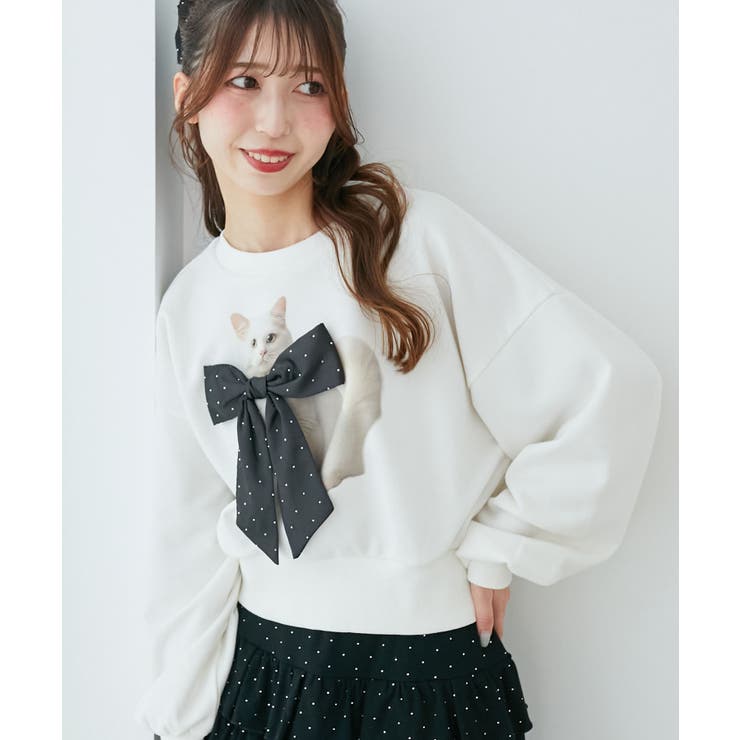 Lady catスウェット | MAJESTIC LEGON  | 詳細画像20 