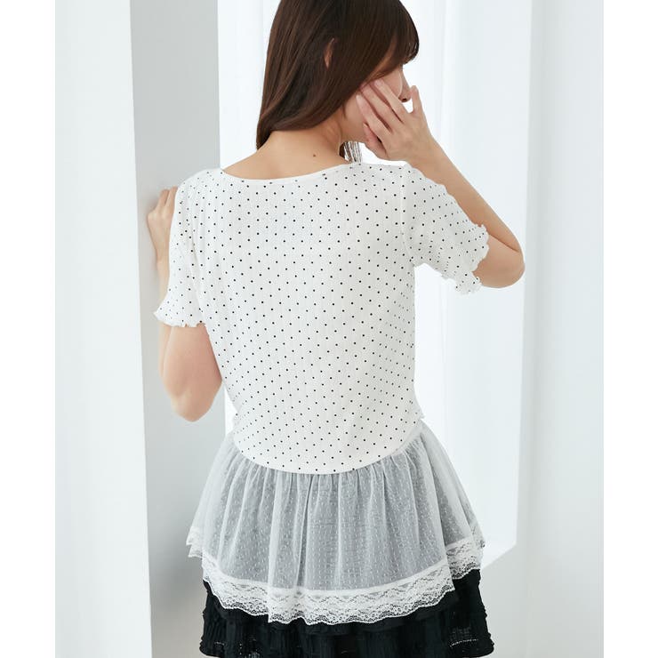 ペプラムキャミセットカットカーデ | MAJESTIC LEGON  | 詳細画像18 