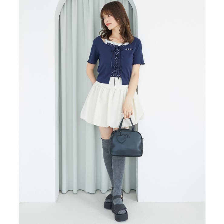 ペプラムキャミセットカットカーデ | MAJESTIC LEGON  | 詳細画像20 