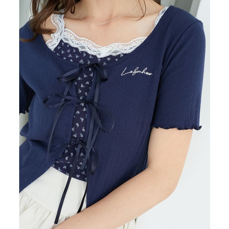 ペプラムキャミセットカットカーデ | MAJESTIC LEGON  | 詳細画像26 