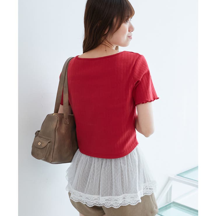 ペプラムキャミセットカットカーデ | MAJESTIC LEGON  | 詳細画像34 