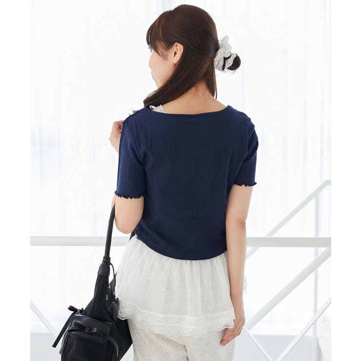 ペプラムキャミセットカットカーデ | MAJESTIC LEGON  | 詳細画像5 