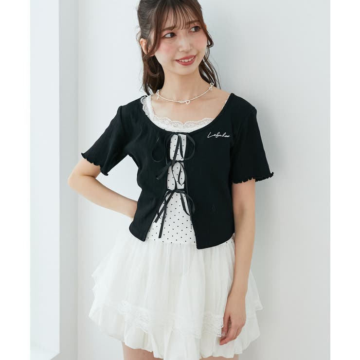 ペプラムキャミセットカットカーデ | MAJESTIC LEGON  | 詳細画像9 