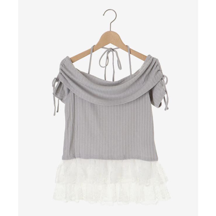 裾レースオフショルトップス | MAJESTIC LEGON  | 詳細画像28 