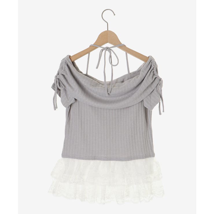 裾レースオフショルトップス | MAJESTIC LEGON  | 詳細画像29 