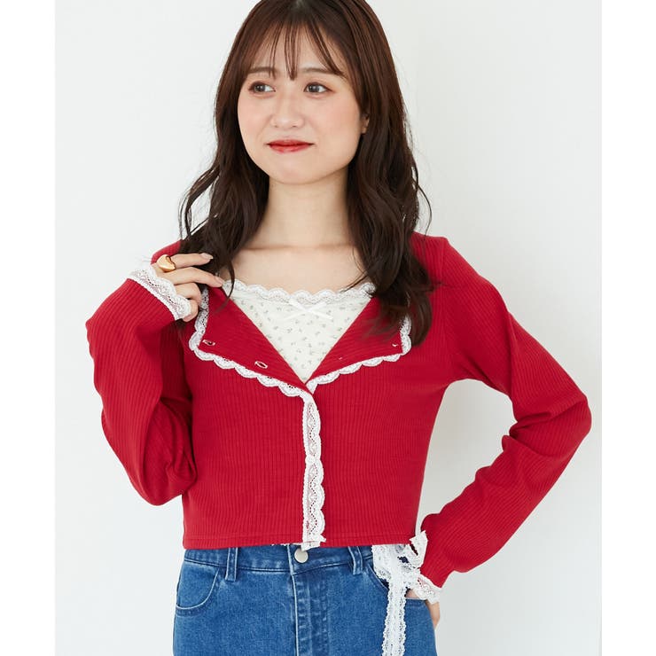 レース使いキャミカーデセット | MAJESTIC LEGON  | 詳細画像12 