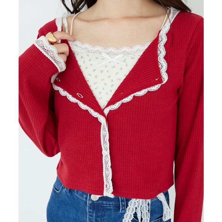 レース使いキャミカーデセット | MAJESTIC LEGON  | 詳細画像15 