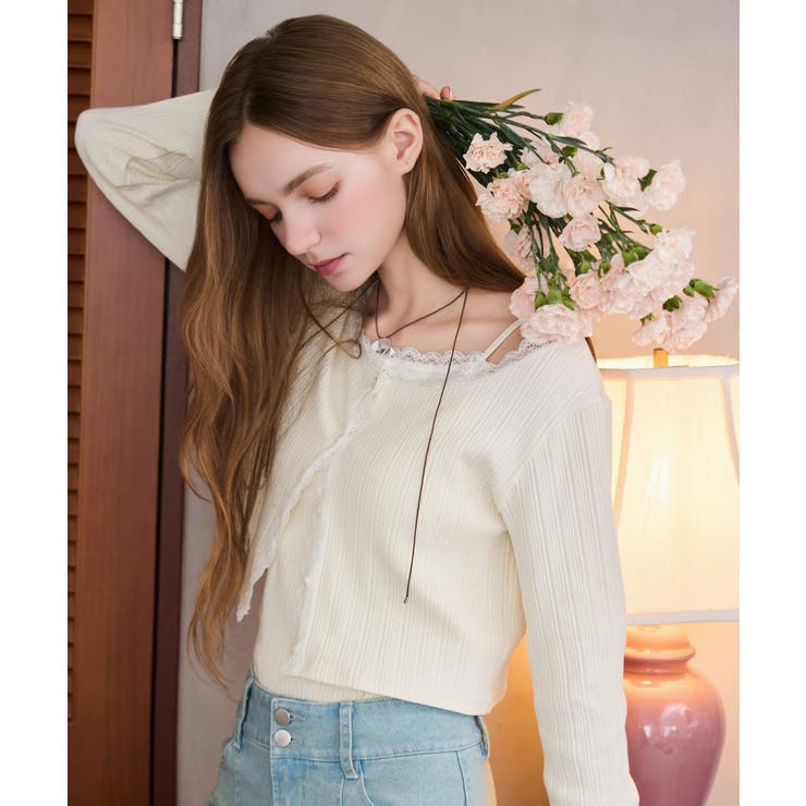 レース使いキャミカーデセット | MAJESTIC LEGON  | 詳細画像18 