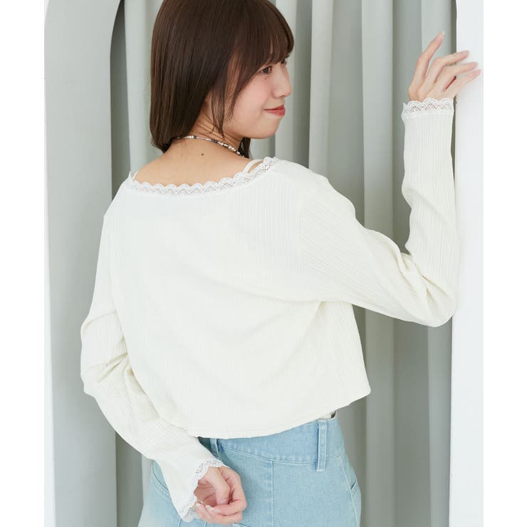 レース使いキャミカーデセット | MAJESTIC LEGON  | 詳細画像24 