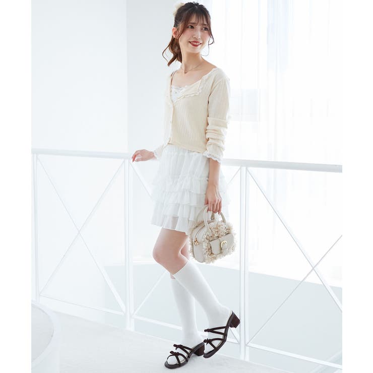 レース使いキャミカーデセット | MAJESTIC LEGON  | 詳細画像26 