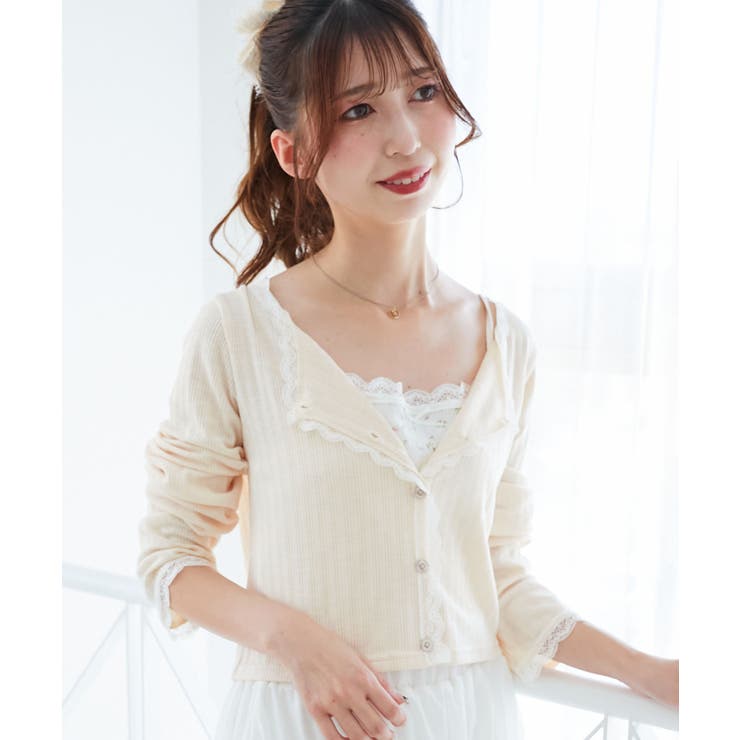 レース使いキャミカーデセット | MAJESTIC LEGON  | 詳細画像29 